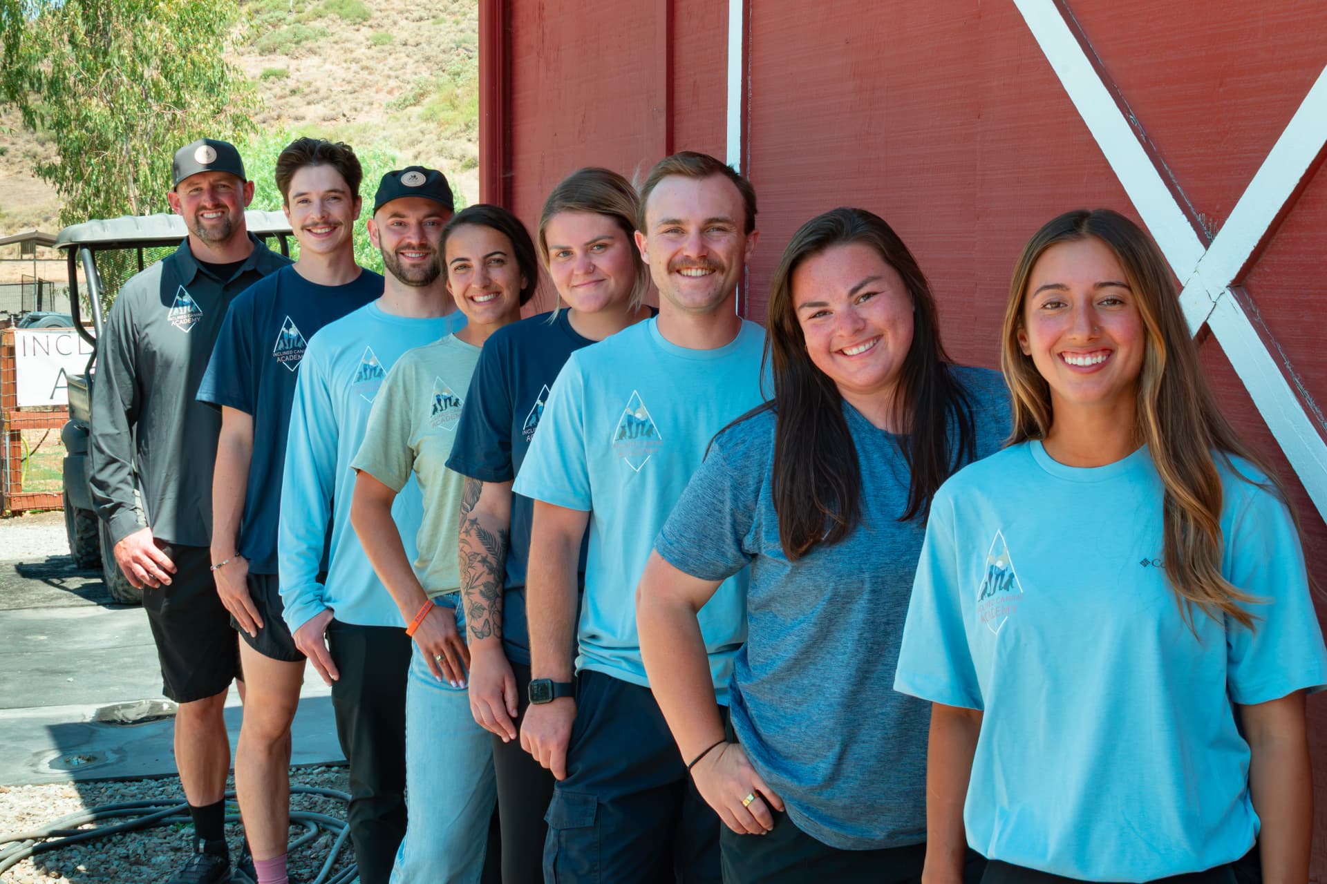 Inclined Canine Academy trainers at the Morgan Hill facility